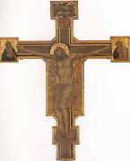 studio of giotto Crucifix with the Virgin (mk05) oil